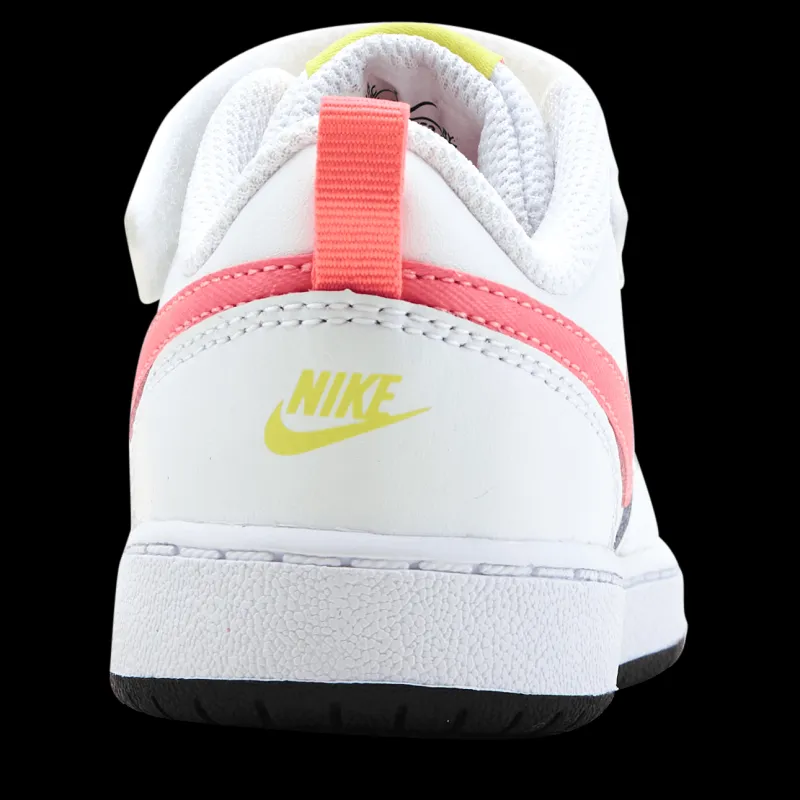 Clearance Nike Court Borough Low TD Pink/White Vit