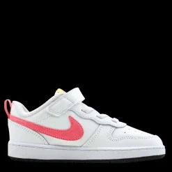Clearance Nike Court Borough Low TD Pink/White Vit