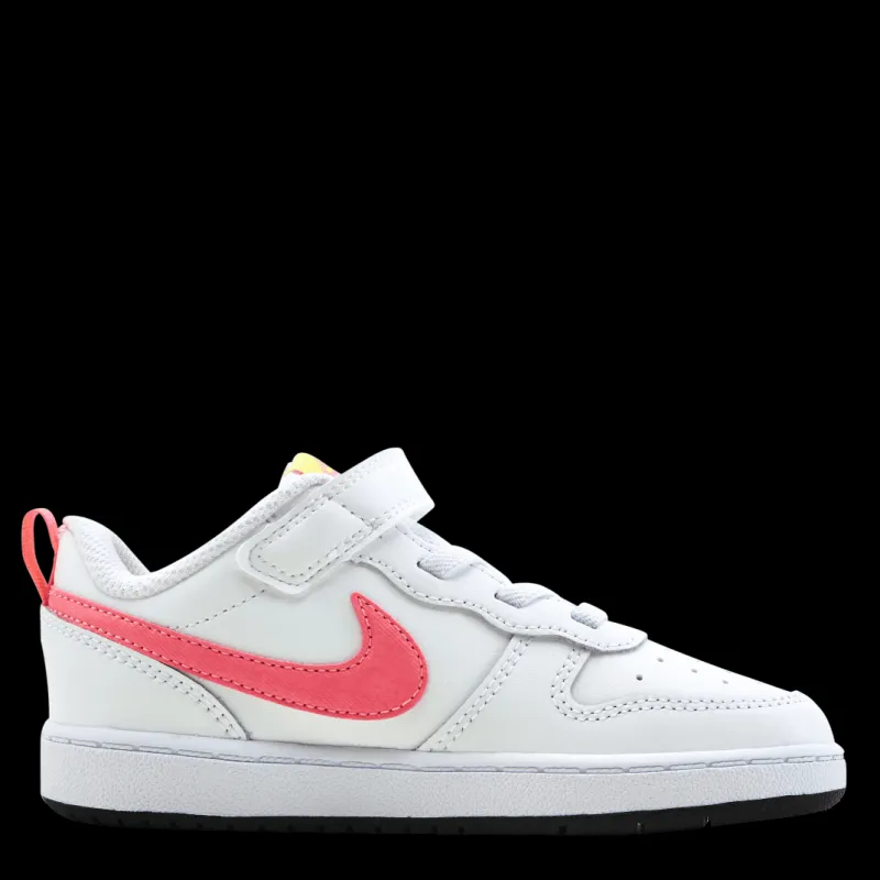 Clearance Nike Court Borough Low TD Pink/White Vit