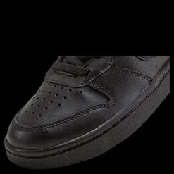 Nike Court Borough Mid 2 Little Kids' Shoes BLACK/BLACK-BLACK Svart Clearance