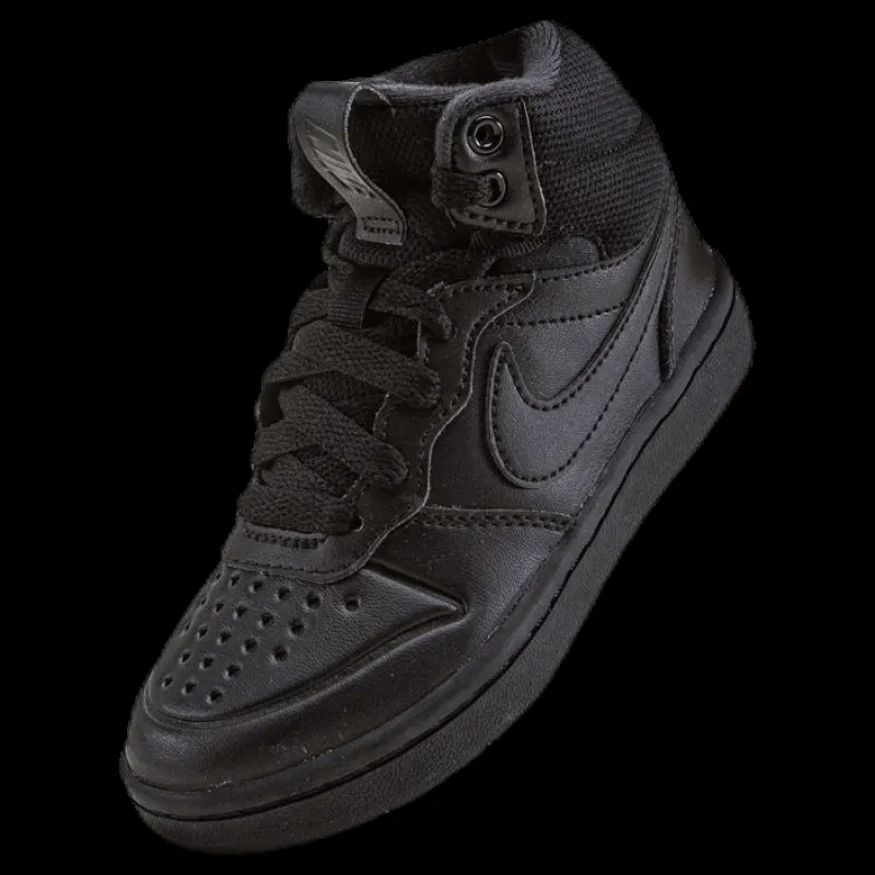 Sale Nike Court Borough Mid Boot PS Little kids Black Svart