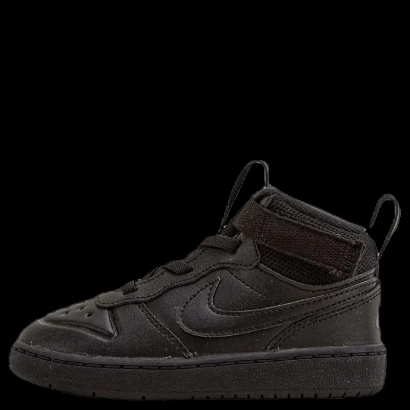 Nike Court Borough Mid Boot TD Black Svart New