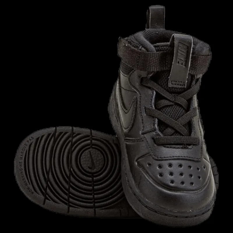 Nike Court Borough Mid Boot TD Black Svart New