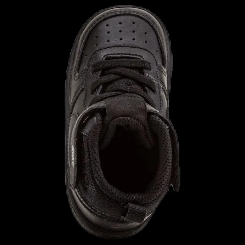 New Nike Court Borough Mid Sneaker TD Black Svart