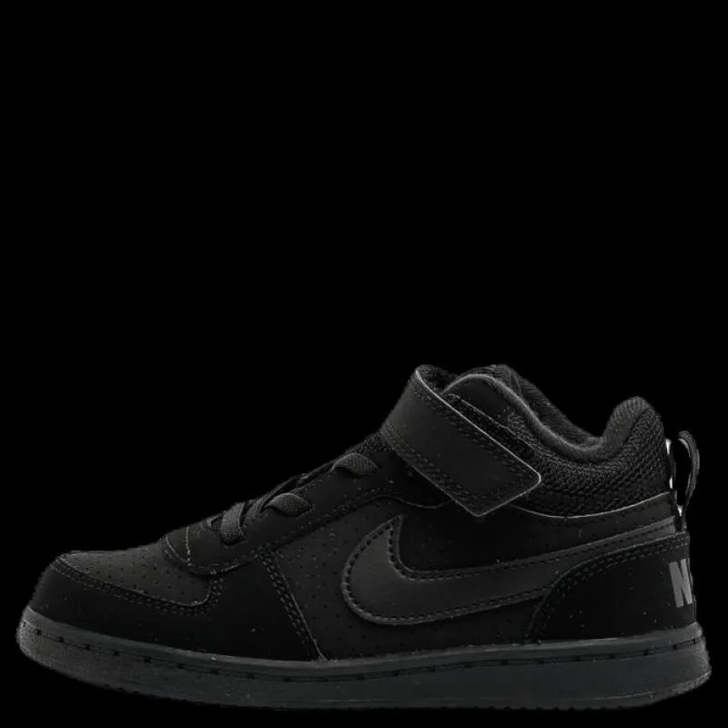 Nike Court Borough Mid TD Kids Black Svart