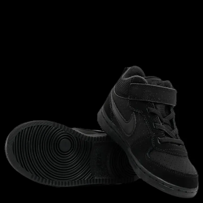 Nike Court Borough Mid TD Kids Black Svart