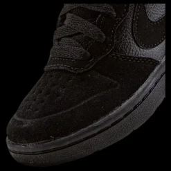 Nike Court Borough Mid Winterized PS Little kids Black Svart Clearance