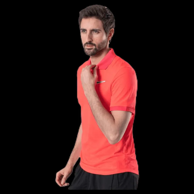 Nike Court Breathe Advantage Tee Pink Röd