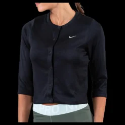 Online Nike Court Cardigan White/Black Svart