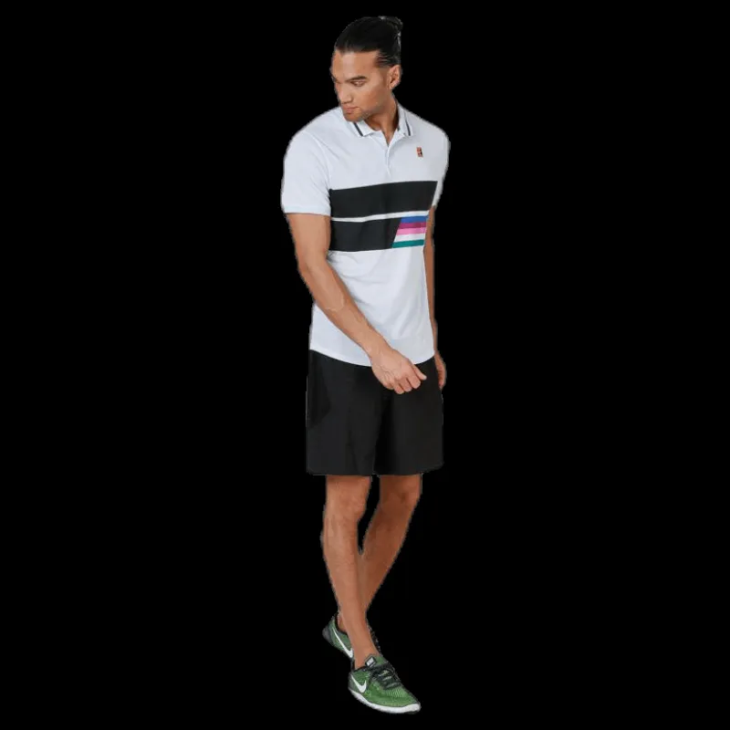 Best Nike Court Classic Polo Blue/Green/Black Blå, Grön och Svart