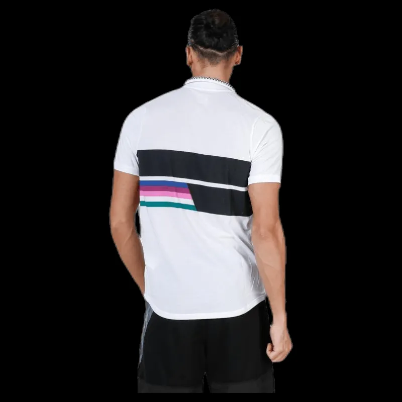 Discount Nike Court Classic Polo Blue/White/Black Blå, Vit och Svart