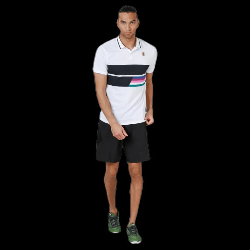 Discount Nike Court Classic Polo Blue/White/Black Blå, Vit och Svart