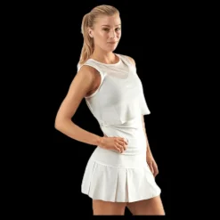 Clearance Nike Court Dri-FIT Tank Beige Vit