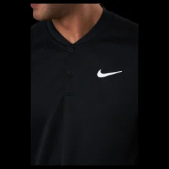 Best Nike Court Dry Polo Blade White/Black Svart