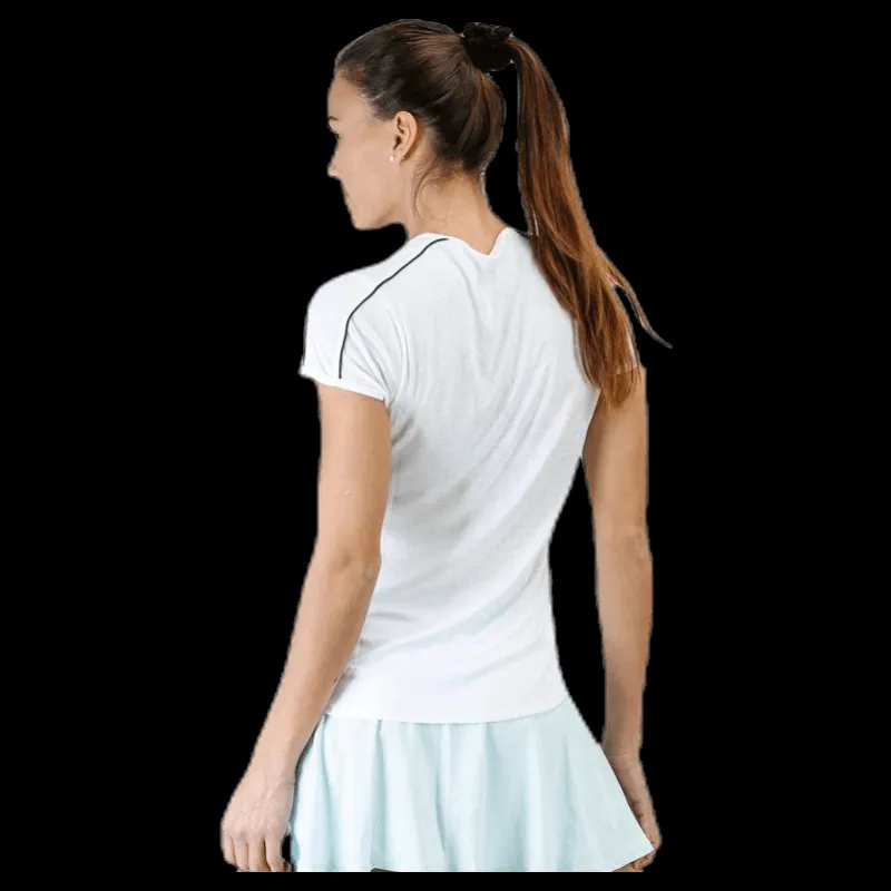 Nike Court Dry Top White/Black Vit Online