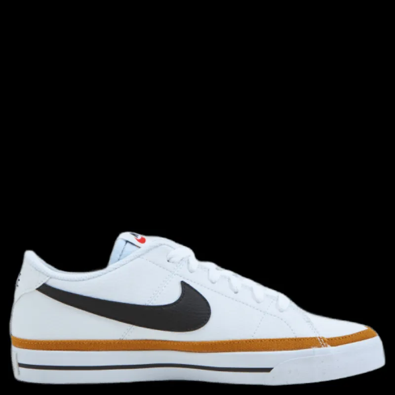 Best Nike Court Legacy Next Nature Women's Shoes WHITE/BLACK-DESERT OCHRE-TEAM ORANGE Vit