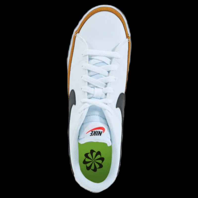 Best Nike Court Legacy Next Nature Women's Shoes WHITE/BLACK-DESERT OCHRE-TEAM ORANGE Vit