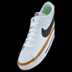 Best Nike Court Legacy Next Nature Women's Shoes WHITE/BLACK-DESERT OCHRE-TEAM ORANGE Vit