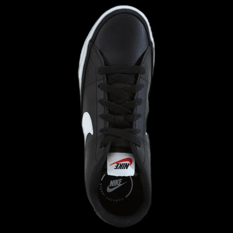 Nike Court Legacy White/Black Svart Sale