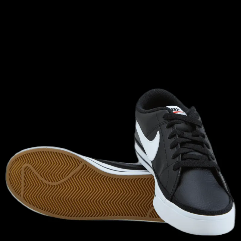 Nike Court Legacy White/Black Svart Sale