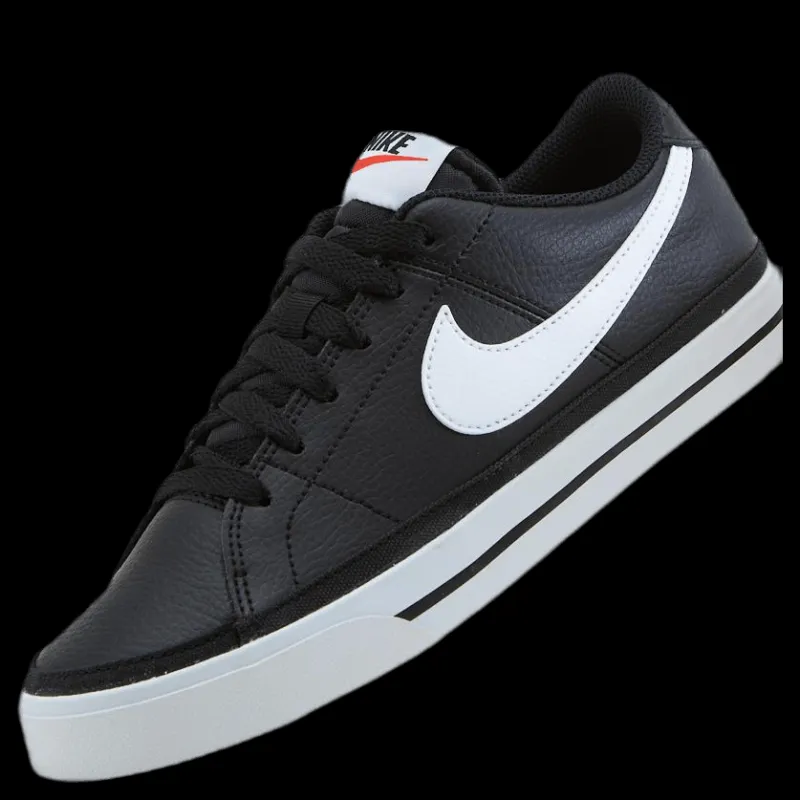 Outlet Nike Court Legacy White/Black Svart