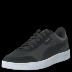 New Puma Court Legend Lo Black-castlerock- Whi Svart