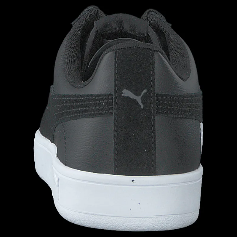 New Puma Court Legend Lo Black-castlerock- Whi Svart