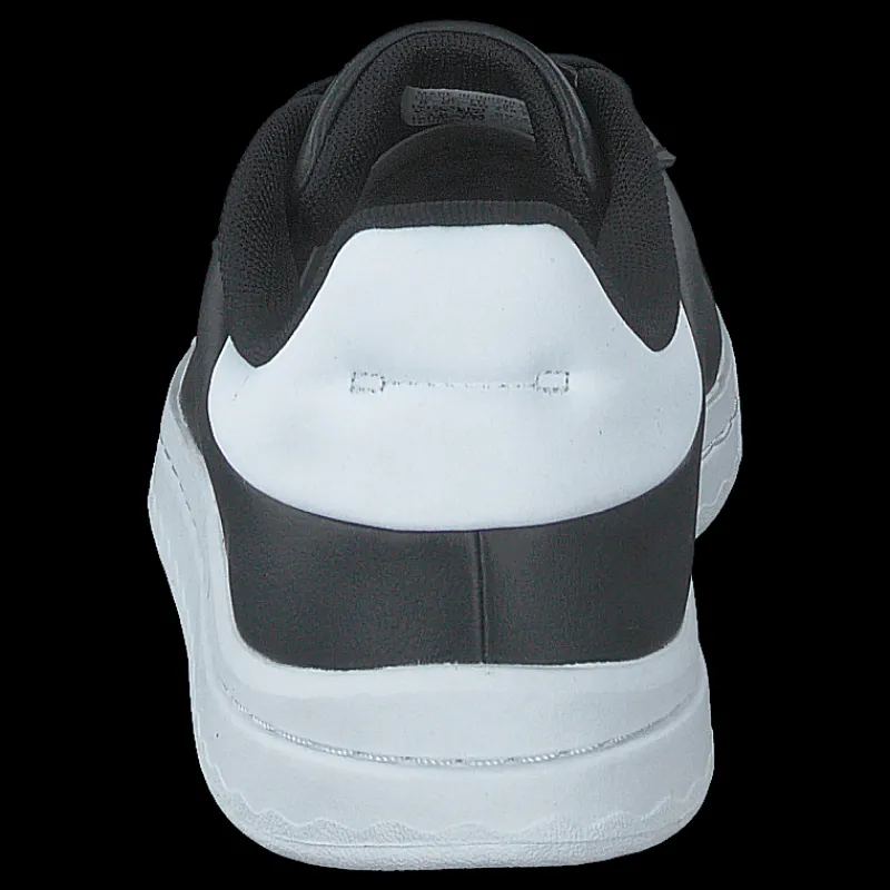 adidas Court Silk Shoes Core Black / Core Black / Cloud White Svart Clearance