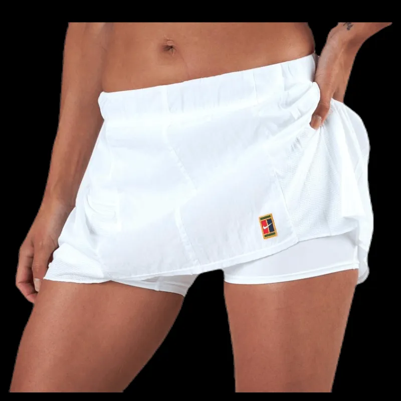 Online Nike Court Slam Skirt White Vit