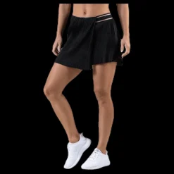 Best Nike Court Slam Victory Skirt Black Svart