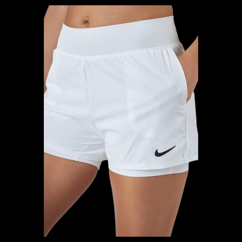 Nike Court Victory Dry Short White/Black Vit och Svart