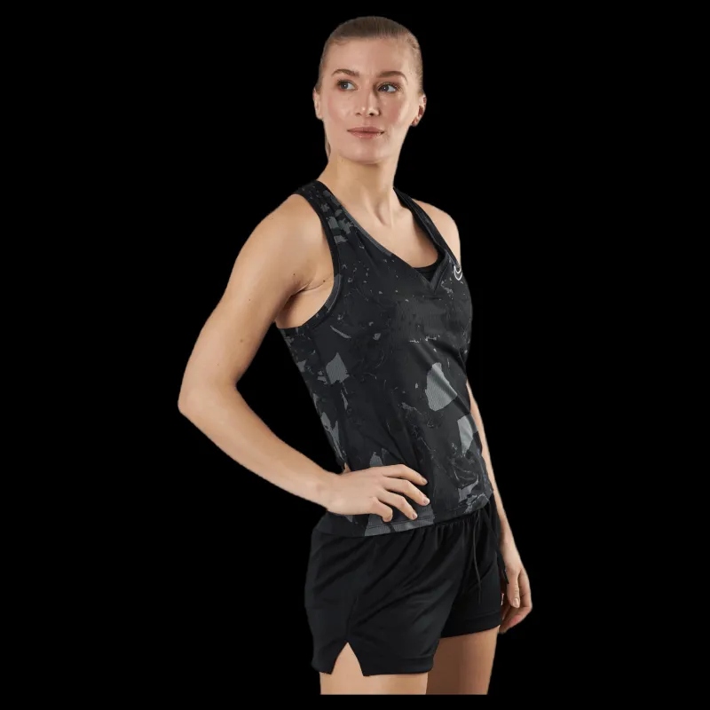 New Nike Court Victory Tank White/Black Svart