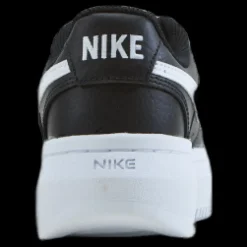Nike Court Vision Alta Leather Wome Black/white Svart Clearance
