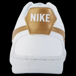Nike Court Vision Low Next Nature Women's Shoes WHITE/METALLIC GOLD-WHITE Vit Hot