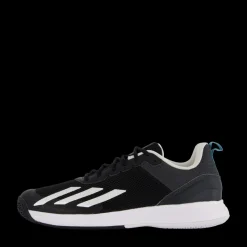 adidas Tennis Courtflash Speed White Svart Clearance
