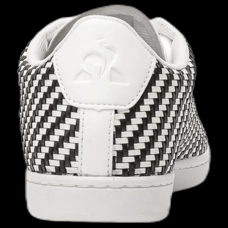 Le Coq Sportif CourtsetT W Woven White/Black Vit och Svart Online