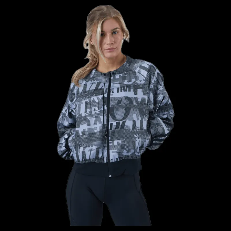 adidas Cover Up Jacket Black/Grey Discount