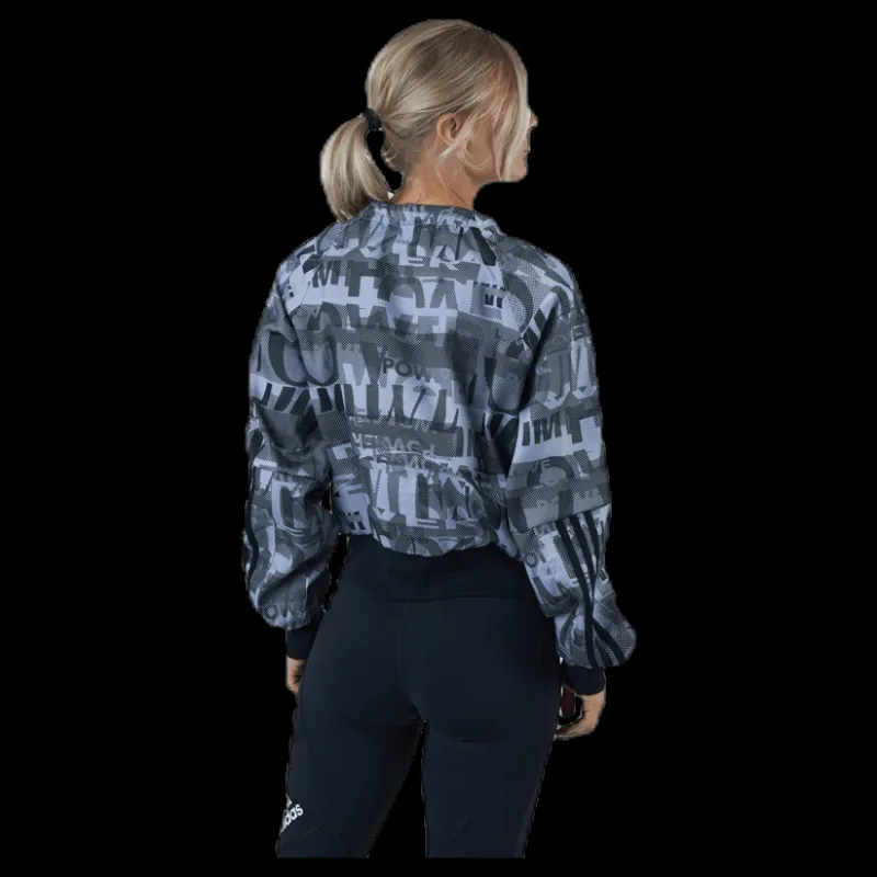 adidas Cover Up Jacket Black/Grey Discount