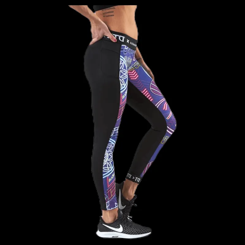 Björn Borg Coz Tights Patterned Mönstrad Hot