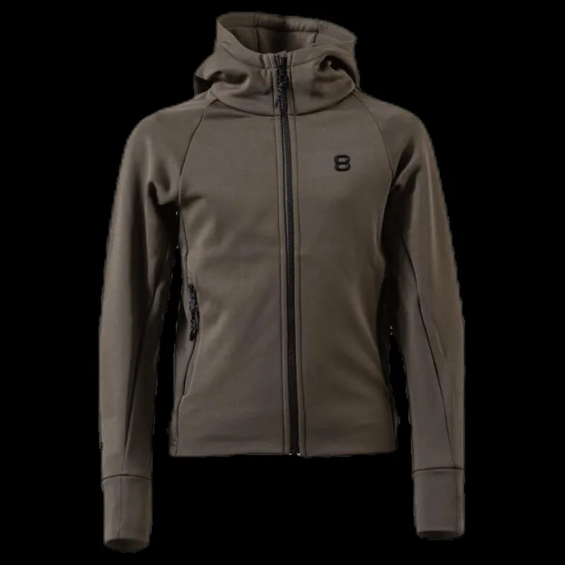 Online 8848 Altitude Crane Junior Hoodie Green Grön