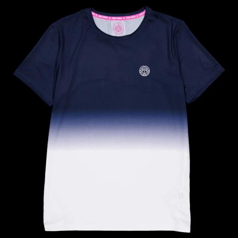 Best Bidi Badu Crew Gradiant Tee Dark Blue/white Blå och Vit
