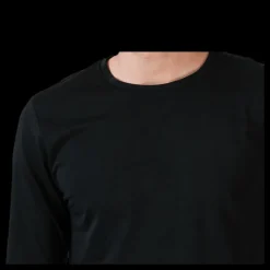 Bread & Boxers Crew Neck Longsleeve Black Svart