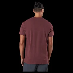 Best Bread & Boxers Crew Neck Regular Burgundy Röd