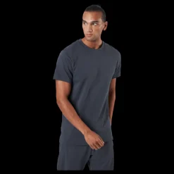 Bread & Boxers Crew Neck Regular Iron Grey Grå