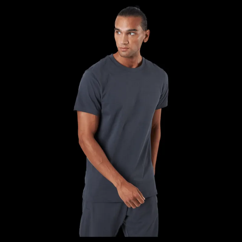 Bread & Boxers Crew Neck Regular Iron Grey Grå