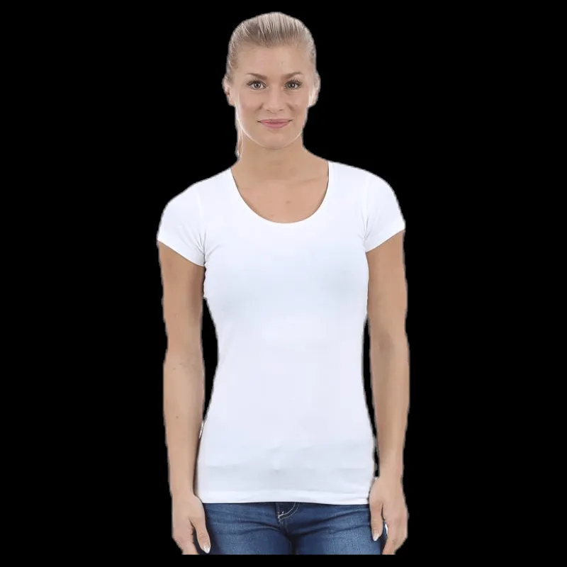 Bread & Boxers Crew Neck White Vit Outlet