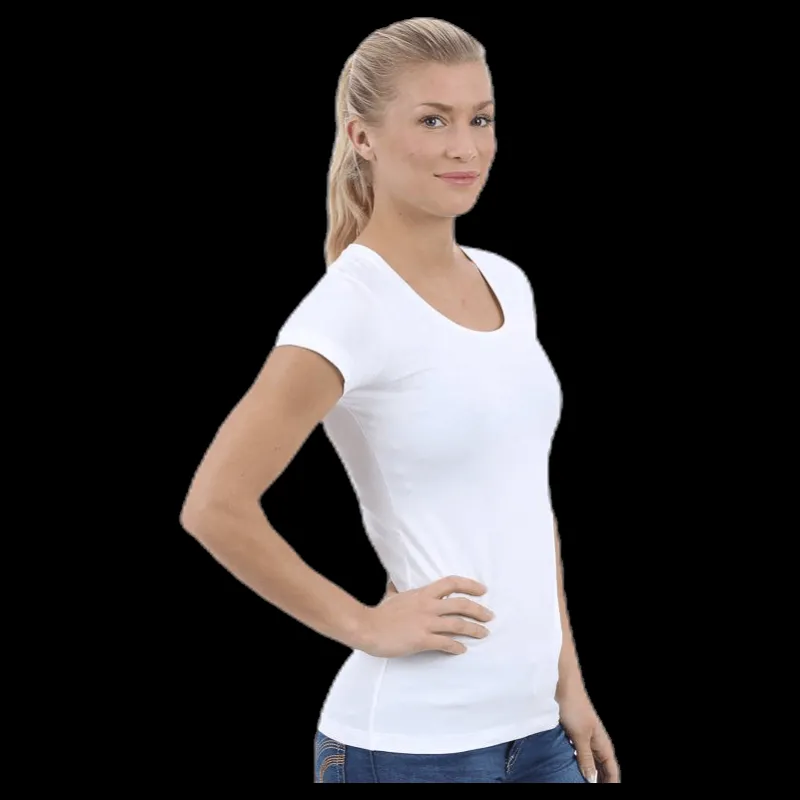 Bread & Boxers Crew Neck White Vit Outlet