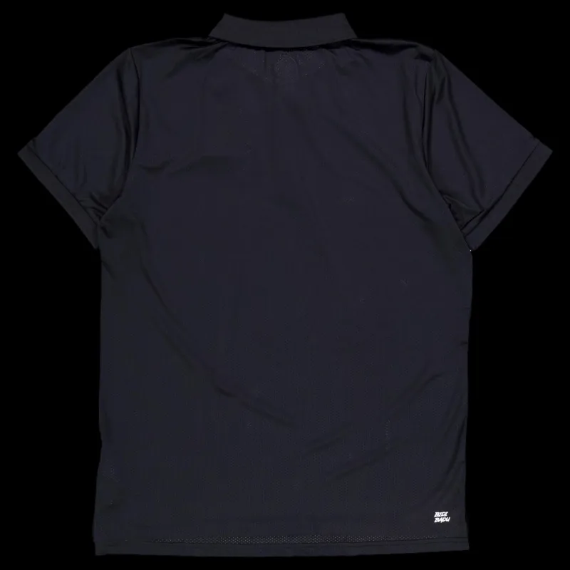 Hot Bidi Badu Crew Polo Black Blå