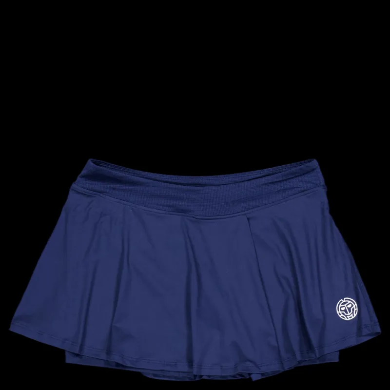 Clearance Bidi Badu Crew Wavy Skort Dark Blue Blå