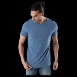 Online Bread & Boxers Crew-Neck Blue Blå
